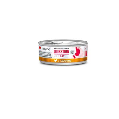 Disugual Diet Cat Digestion Metabolic Balance Tacchino 85 g