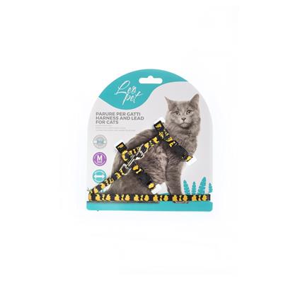 Parure per Gatti Adulti Taglia M Animalier Giallo
