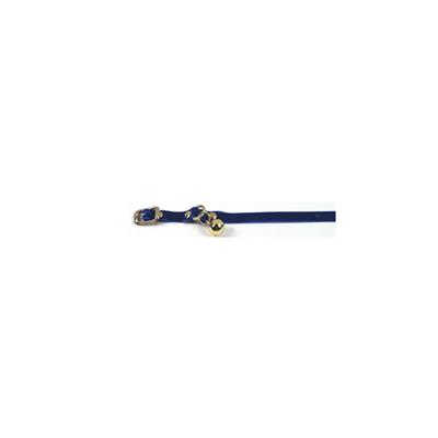 Collare per Gatti in velluto Blu 32 cm