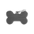 Medaglietta Bronx Osso Saracinesca Argento 3,8x2,4 cm
