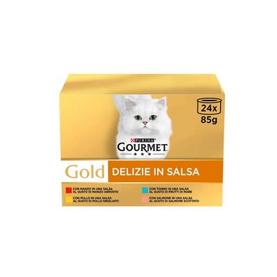 Gourmet Gold Delizie in Salsa Multipack 24x85 g