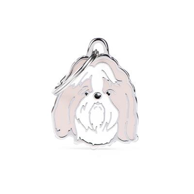 Medaglietta Friend Shin-Tzu Grigio