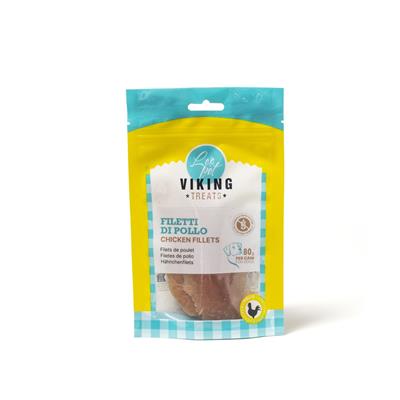 Viking Treats Snack Cane Filetti di Pollo 80 g