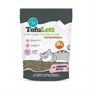 Lettiera Tofu Carboni Attivi 6l