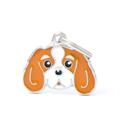 Medaglietta Friend Cavalier King Arancio