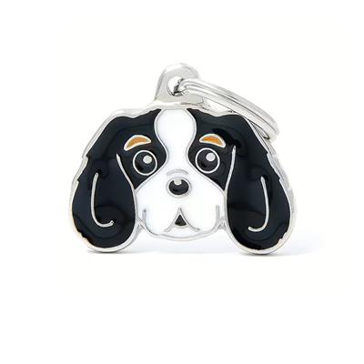 Medaglietta Friend Cavalier King Tricolor