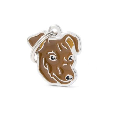 Medaglietta Friend Pinscher Marrone