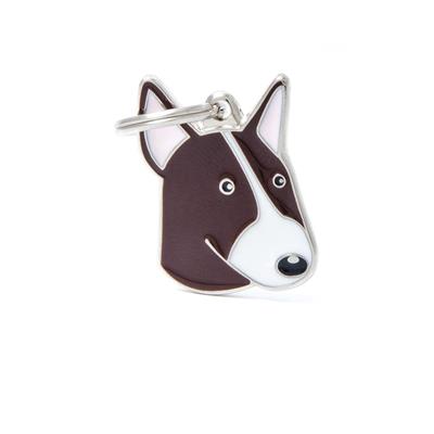 Medaglietta Friend Bullterrier Marrone