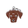 Medaglietta Friend Labrador Chocolate