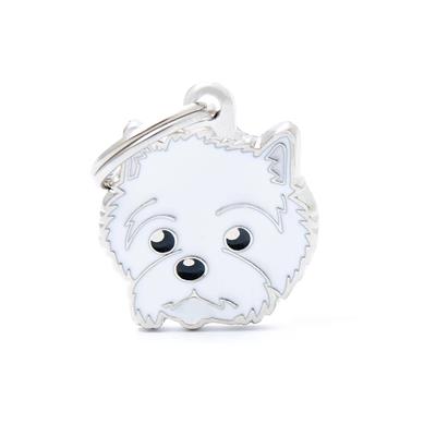 Medaglietta Friend West Highland White Terrier