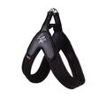 Pettorina Fissa in PVC e Nylon Taglia 1 20-30 cm Nero