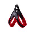 Pettorina Fissa in PVC e Nylon Taglia 4 50-60 cm Rosso