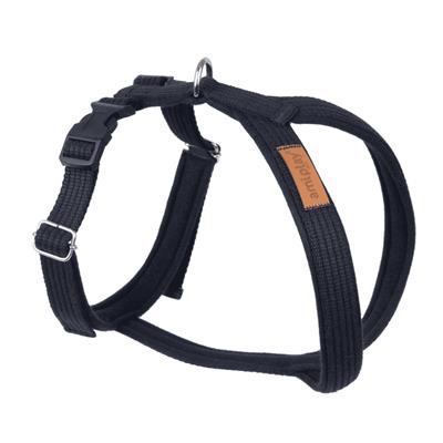 Pettorina ad H in Cotone XL 48x59-75 cm Nero