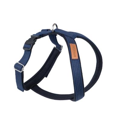 Pettorina ad H in Cotone XXL 62x69-93 cm Blu