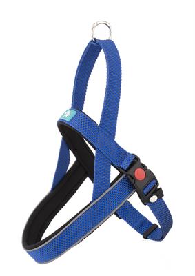 Pettorina in Nylon e Neoprene Waterprof Taglia M 40-50x1,5 cm Blu
