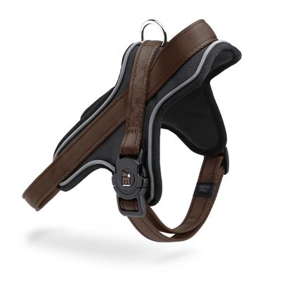 Pettorina Y Memopet S 35 - 45 cm Marrone