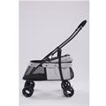 Passeggino per Animali Domestici con Pianale Basso Max 15 kg