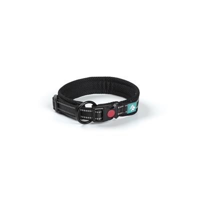 Collare in Nylon e Mesh L 45-50x2,0 cm Nero