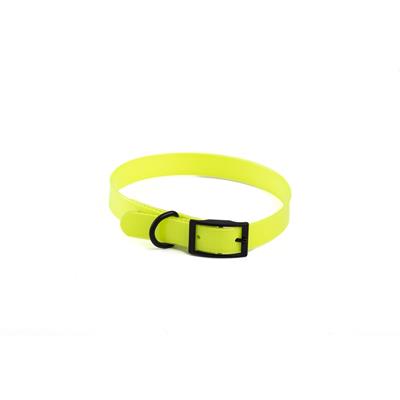 Collare in Biothene Neon S-M 50x2,0 cm Giallo