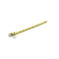 Collare in Pelle con Strass 20x1,2 cm