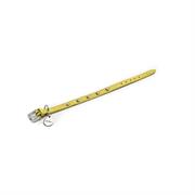 Collare in Pelle con Strass 25x1,2 cm