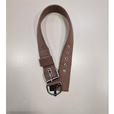 Collare in Doppio Cotone Attacco Americano 30x50 cm Marrone