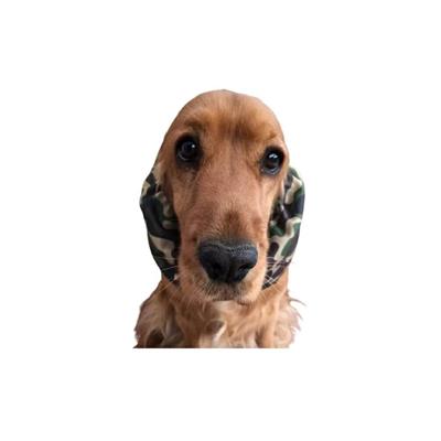 Paraorecchie In Tessuto Per Cani S 20,5x19 cm Militare