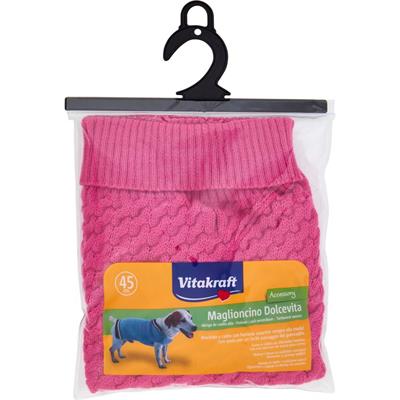 Maglioncino Dolcevita Vitakraft 30 cm Rosa