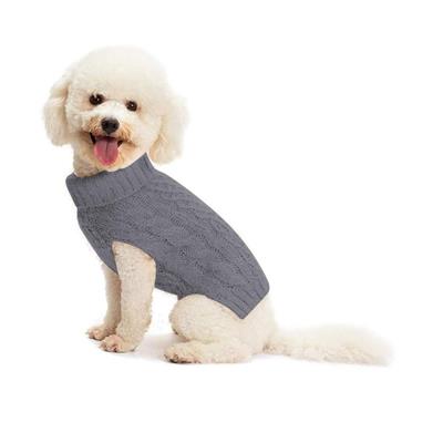 Maglioncino Dolcevita Vitakraft 50 cm Grigio Chiaro