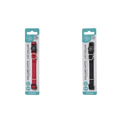 Collare per Gatti Tinta Unita 20-35x1 cm