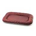 Cuscino Plutone Nido D'ape Waterproof Bordeaux e Grigio 80x120 cm