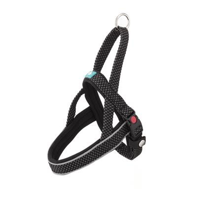 Pettorina Adventure in Nylon e Neop. Waterproof 40-50x1,5 cm Nero
