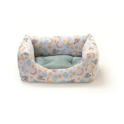 Cuccia Puppy Rodi 40x50 cm Cuscino Estraibile Blu