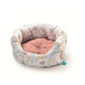 Cuccia Puppy Santorini 45x35x18h cm Cuscino Estraibile Rosa