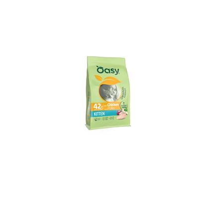 Oasy Secco Gatto Kitten Pollo 1,5 kg