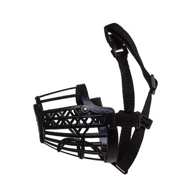 Museruola In Plastica e Nylon Nero